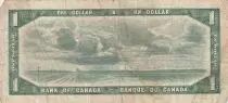 Kanada 1 Dollar - Elizabeth II - Farms - 1954 - Serial TY