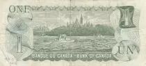Kanada 1 Dollar - Elizabeth II - Ottawa River - Serial AMJ - 1973