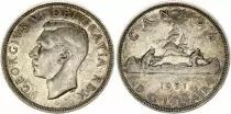 Kanada 1 Dollar,  George VI - 1951