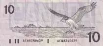 Kanada 10 Dollars - Sir J.A. Macdonald - Eagle - 1989 - F - P.96