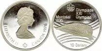 Kanada 10 Dollars, JO de Montr�al 1976 - V�lodrome (JO) - 1976 BE