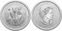 Kanada 10 Dollars Elizabeth II - Werewolf 2 Oz 2021 - Silver