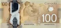 Kanada 100 Dollars - Sir R. Borden - Insuline - Polymer - 2021 - UNC - P.NEW