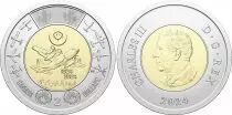 Kanada 2 dollars - Charles III - 100 years of Royal Air Force  - 2024 - Bimetal