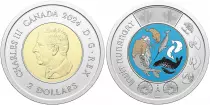 Kanada 2 Dollars - Charles III - Celebrating Inuit Nunangat - 2024 - Colored