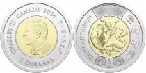 Kanada 2 Dollars - Charles III - Celebrating Inuit Nunangat - 2024 - Uncolored