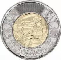 Kanada 2 Dollars Elizabeth II - In Flanders Field 2015