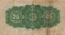 Kanada 25 Cents - Britannia - 02-07-1923 - P.11b