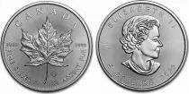 Kanada 5 Dollars Elizabeth II - Maple Leaf 1 Oz 2022