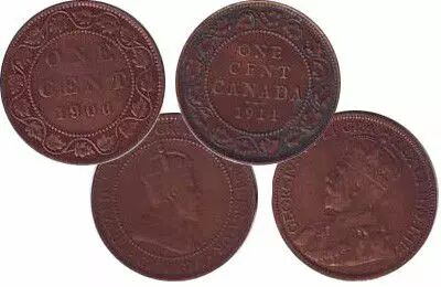 Kanada LOT.1 Edward VII, George V