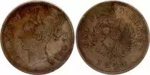 Kanada Nova Scotia 1 Penny Token Victoria - 1843 -Nova Scotia - KM.4