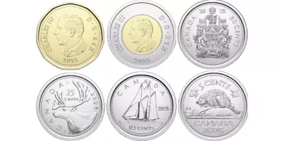 Kanada Set of 6 Coins Charles III - 2025