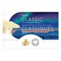 Kanada Set of 6 UNC Coins - 2024