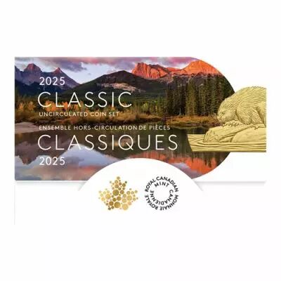 Kanada Set of 6 UNC Coins - 2025
