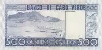 Kap Verde 500 Escudos - A Cabral, harbor - Serial C.3 - 1977