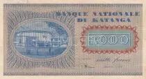 Katanga 1000 Francs - Moise Tshombe - Specimen - 1960 - ZZ 991450