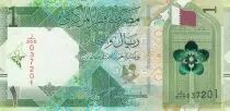 Katar 1 Riyal  Dhow - Polymer 2022 - UNC