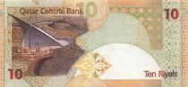 Katar 10 Riyals - ND (2008) - P.30