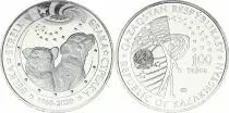 Kazakhstan 100 Tenge Belka and Stelka - 2020 - AU