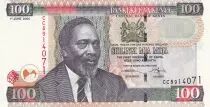 Kenia 100 Shillings - M. J. Kenyatta - Nyayo Monument - 2005 - Serial CC - P.48a