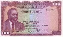 Kenia 100 Shillings Mzee Jomo Kenyatta - 1969