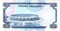 Kenia 20 Shillings  - Daniel Toroitich Arap Moi -1989