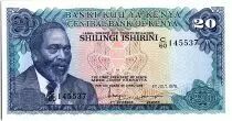 Kenia 20 Shillings - Mzee Jomo Kenyatta - Lions -1978