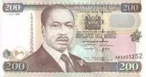 Kenia 200 Shillings Pres. D. Toroitich Arap Moi - Monument