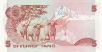 Kenia 5 Shillings  - Daniel Toroitich Arap Moi -1984