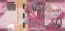 Kenia 50 Shillings - M. J. Kenyatta - Industry - 2019 - Serial BP - P.52