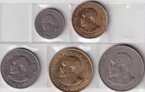 Kenia Set of 5 Coins - 1968-1974