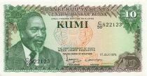Kenya 10 Shillings - 01-07-1978 - P.16