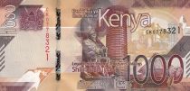 Kenya 1000 Shillings - M. J. Kenyatta -  2019 - Serial CK - P.56