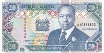 Kenya 20 Shillings - D. Toroitich Arap Moi - Stade de football - 1994 - Série AJ - P.31b
