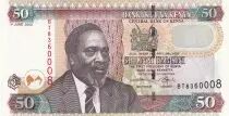 Kenya 500 Shillings - Mzee Jomo Kenyatta - Chameaux - 2005 - P.47a