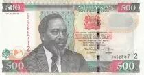 Kenya 500 Shillings M. J. Kenyatta - Cotton harvesting - 2010