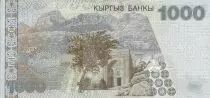 Khirghizistan 1000 Som Jusul Balasagbin - Mountains - 2000 -  Prefix AA
