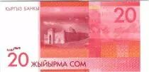 Khirghizistan 20 Som Togolok Moldo - 2009