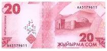 Khirghizistan 20 Som Togolok Moldo - 2023 - Serial AA
