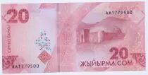 Khirghizistan 20 Som Togolok Moldo - 2023 - Serial AA