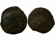 King. of Cyrene, Ptolemy Apion - Chalkous - 104 / 96 BC Cyrene