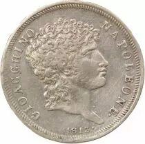 Kingdom of Naples, Joaquim Murat - Silver Lira - 1813 Naples