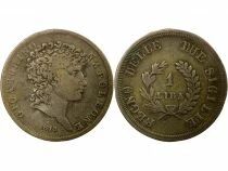 Kingdom of Naples, Joaquim Murat - Silver Lira - 1813 Naples
