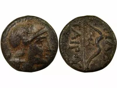 Kingdom of Pergamon, in the name of Philetaerus - AE- 260 / 230 BC