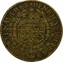King?s Council, Henry IV - Brass Counter Token - 1608