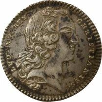 King?s Stables, Louis XV - Silver Token - (1741)