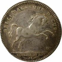 King?s Stables, Louis XV - Silver Token - (1741)