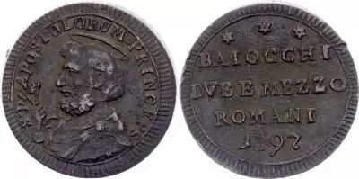Kirchenstaat 5 Baiocchi Ascoli - Marie - 1797