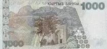 Kirghizstan 1000 Som - Jusul Balasagbin - Mountains - 2000 - Serial AE - P.18