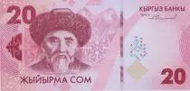 Kirghizstan 20 Som - Togolok Moldo - 2023 - Serial AB